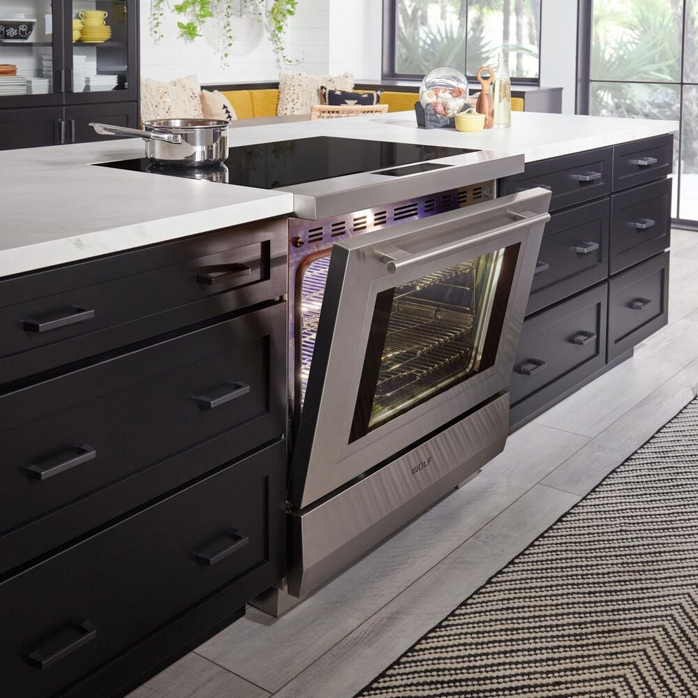 Wolf 36&quot; Induction Range in Stainless Steel, , large