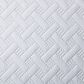 Trade Linker 2-Piece Twin Basket Pinsonic Quilt Set in White, , large