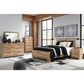 Ashley Hyanna 2-Drawer Nightstand in Golden Rustic, , large