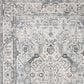 Safavieh Isabella 6"7" Round Dark Grey and Cream Area Rug, , large