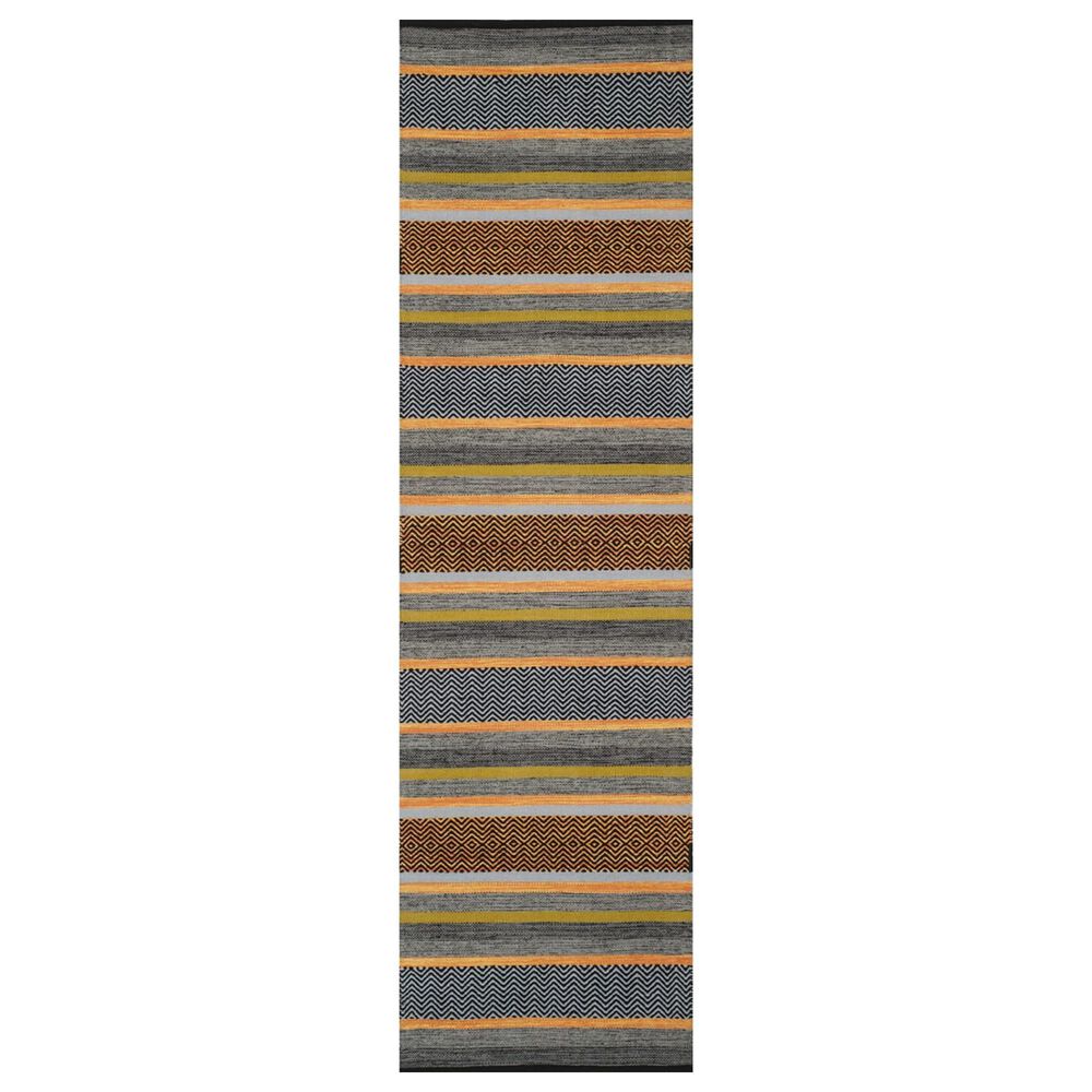 Safavieh Montauk 2"6" x 10" Navy and Multicolor Runner, , large