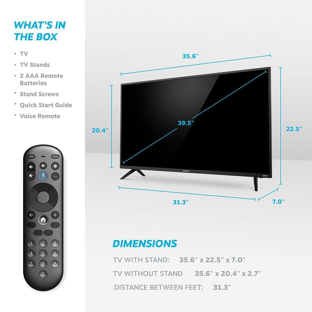 Element 40&quot; 1080P FHD Xumo Smart TV, , large