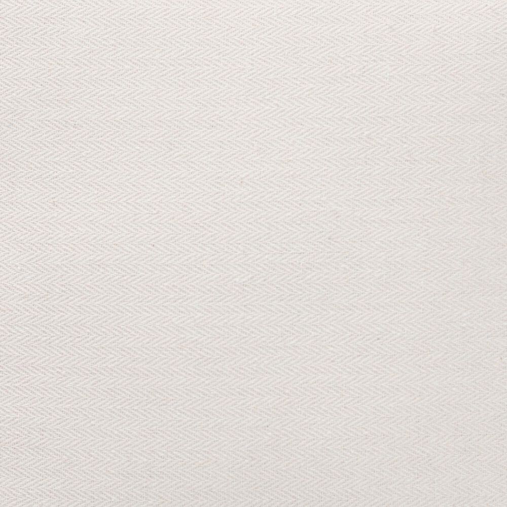 Baxton Studio Delara Chaise with Natural Brown Rattan in White, , large