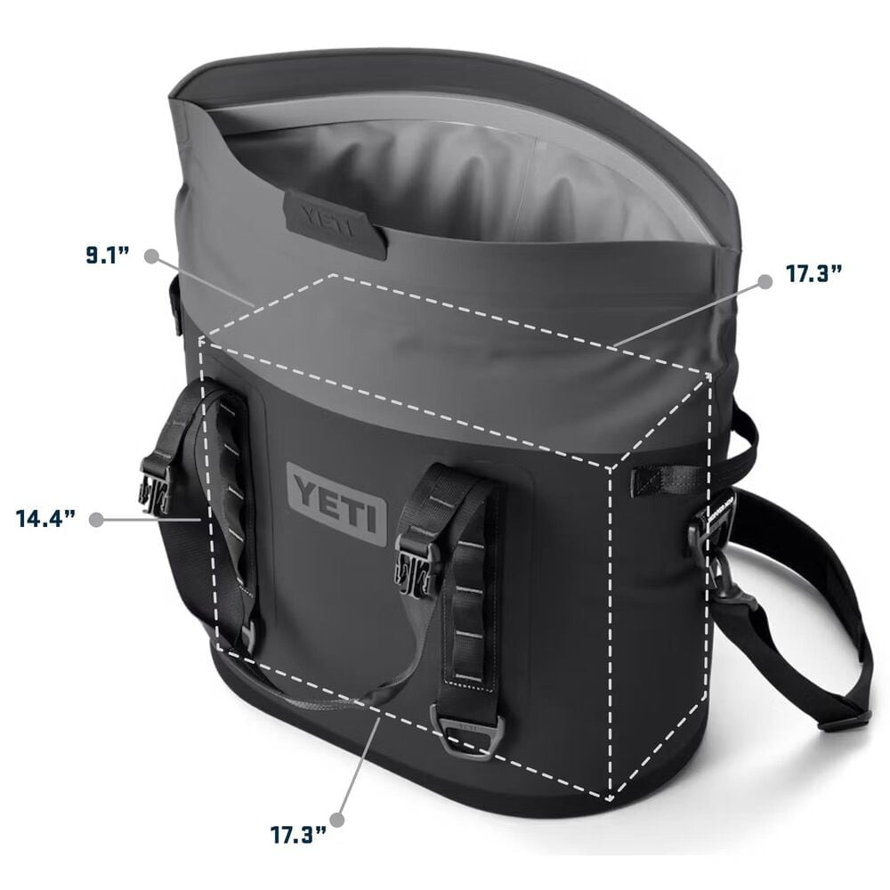 YETI Hopper M30 2.0 Tote Soft Cooler in Pace Purple and Blue, , large