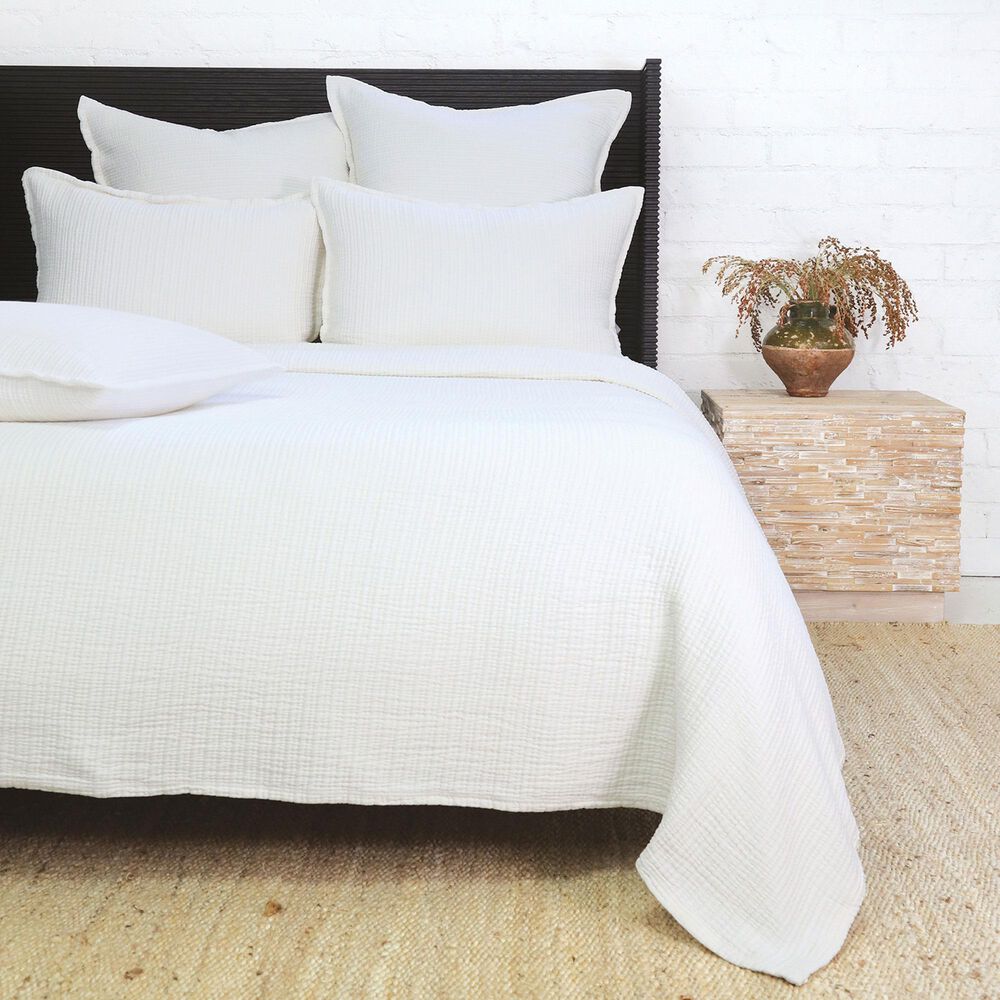 Pom Pom At Home Chatham King Sham in Cream, , large