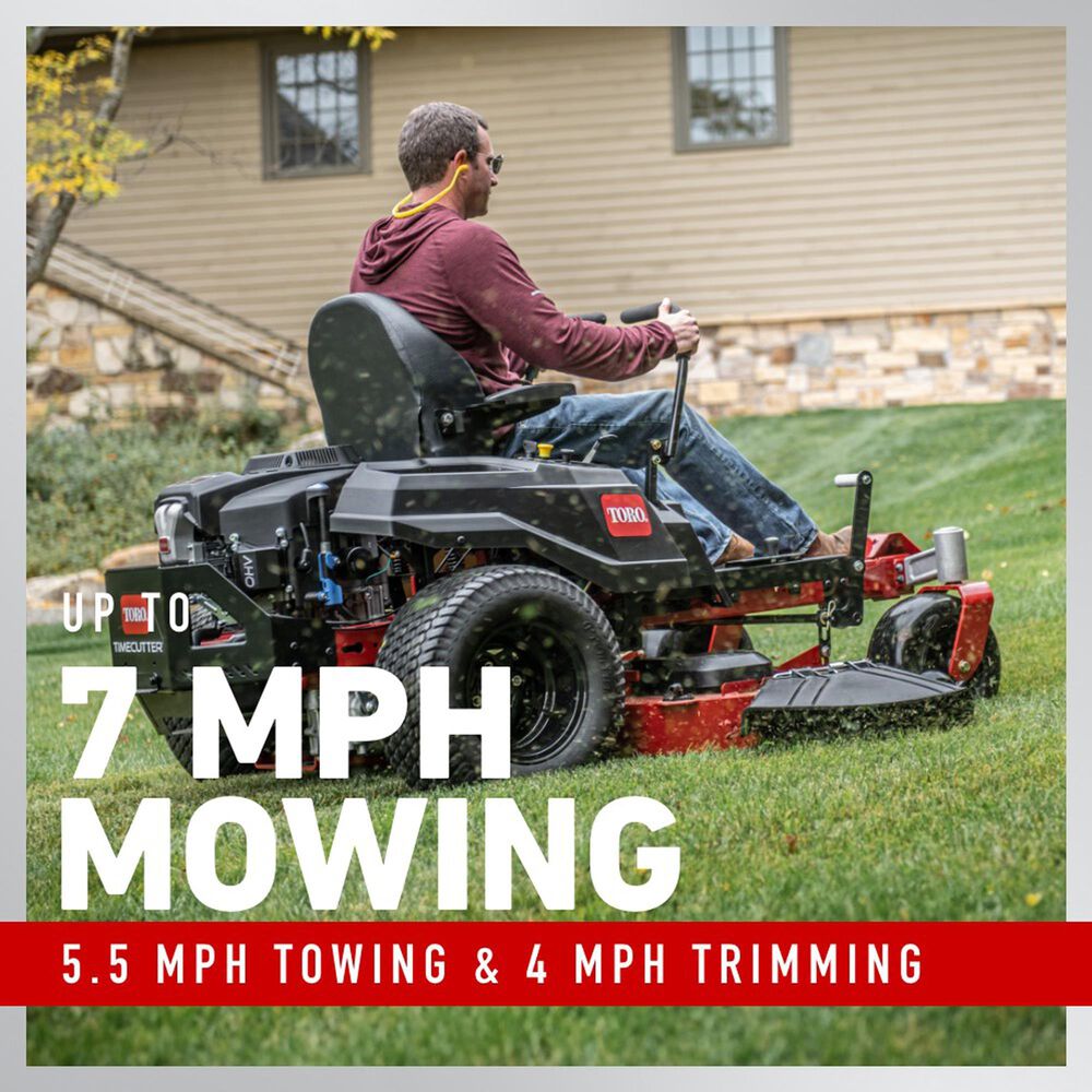 Toro 42" TimeCutter Zero Turn Gas-Powered Riding Mower with Smart Speed, , large