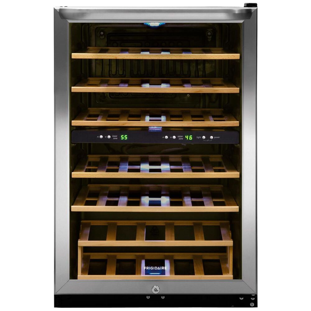 Frigidaire 38 Bottle Two-Zone Wine Cooler, , large
