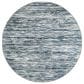 Radici USA Davide Striped 7"10" Round Blue Area Rug, , large