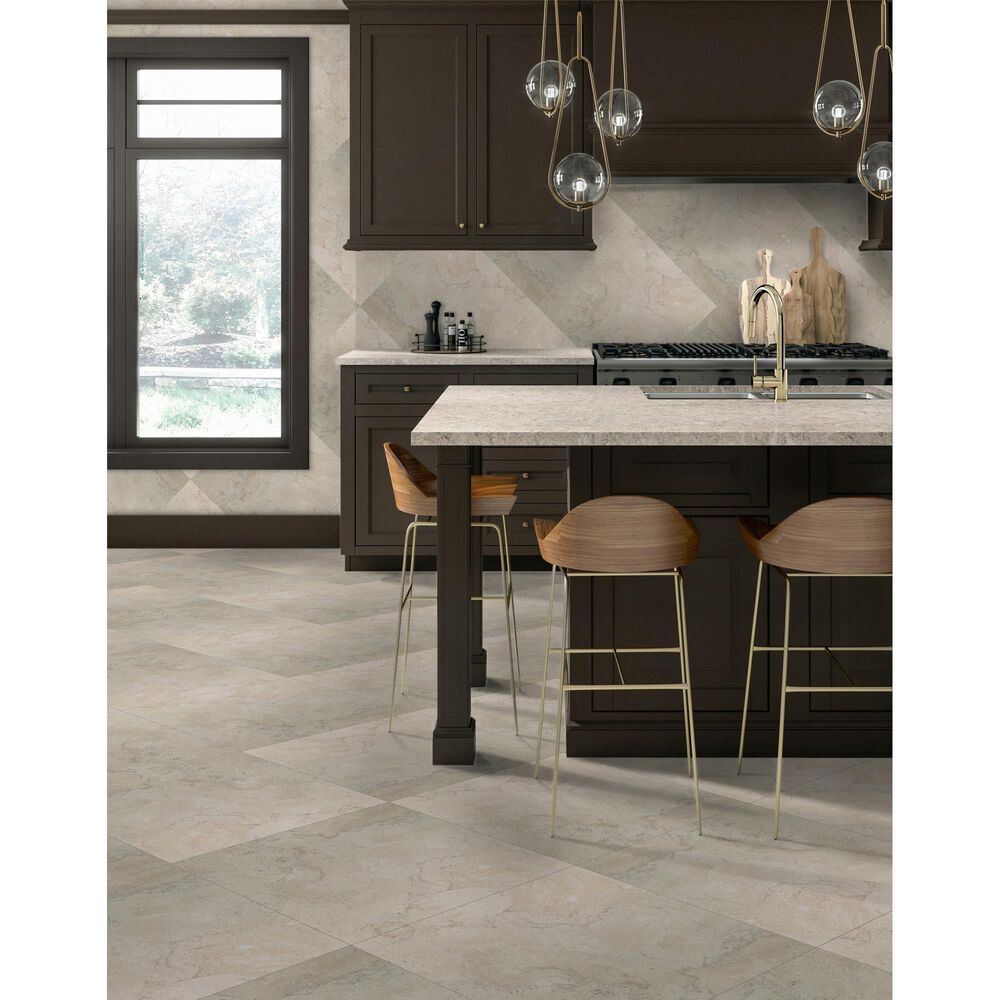 Dal-Tile Haddonstone Dawn Rectangle Cross Cut 12&quot; x 24&quot; Porcelain Tile, , large