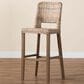 Baxton Studio Magy Bar Stool in Grey, , large