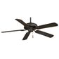 Minka-Aire Sundowner 54" Indoor/Outdoor Ceiling Fan in Black Iron and Aged Iron, , large