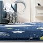 Safavieh Carousel CRK103 9" x 12" Navy and Ivory Kids  Area Rug, , large