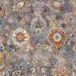 Surya Tuscany TUS-2333 Gray, Light Beige, Cream, Dusty Coral, Brown, Blue, Bright Yellow and Dark Blue 12" x 15" Area Rug, , large