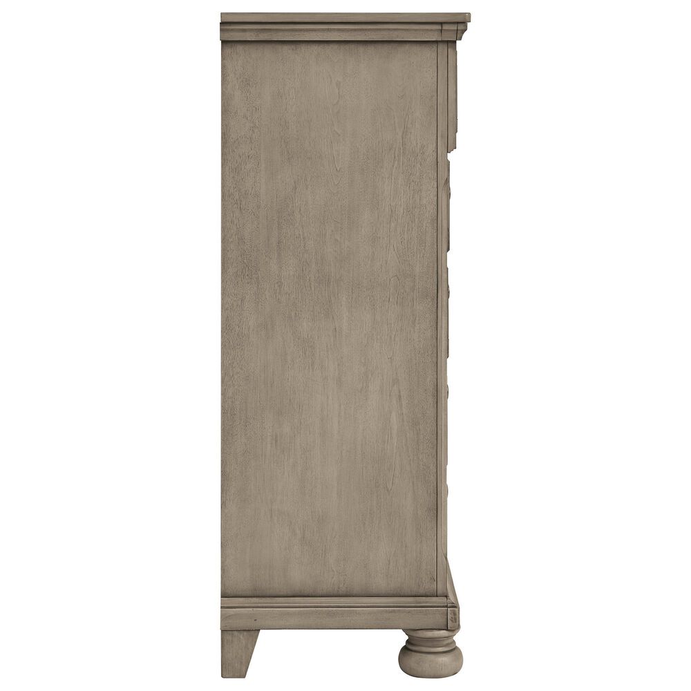 Signature Design by Ashley Lettner Youth 5 Drawer Chest in Light Gray, , large