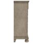 Signature Design by Ashley Lettner Youth 5 Drawer Chest in Light Gray, , large