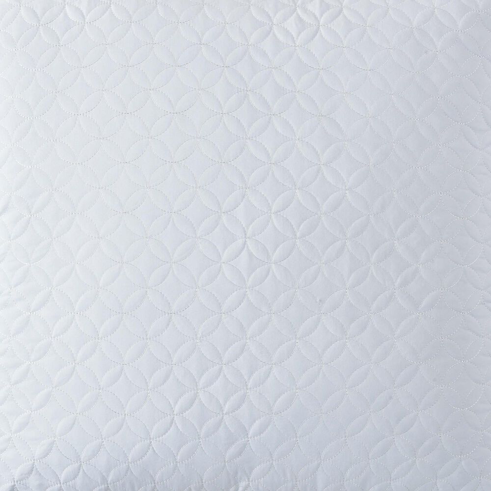 J. Queen New York Afton 26&quot; Square Euro Pillow Sham in Blue and White, , large