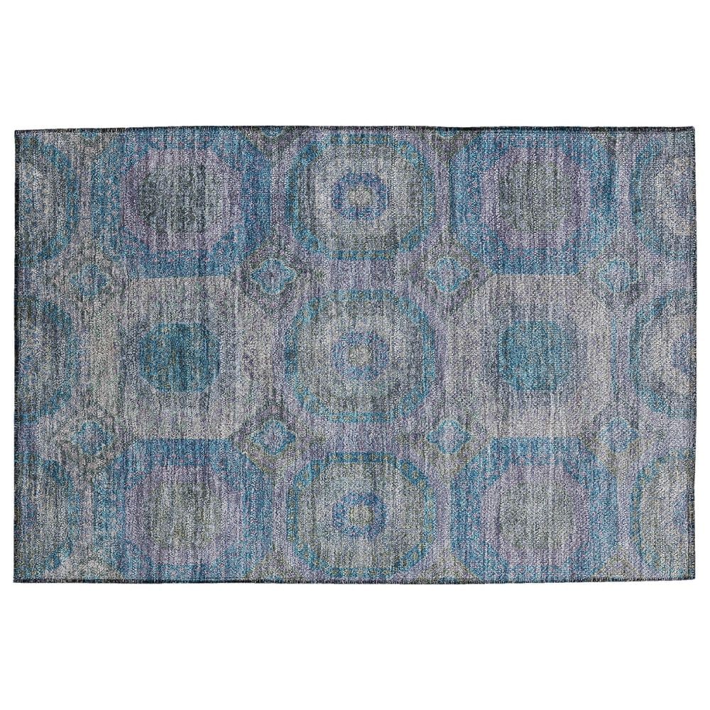Dalyn Rug Company Karaj KJ6 2"6" x 3"10" Blue Indoor/Outdoor Area Rug, , large
