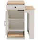 HOMLUX 60" Kitchen Island in White, , large