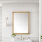 James Martin Vanities Glenbrooke 30" Rectangular Mirror in Light Natural Oak, , large