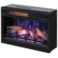 at HOME Cantilever 60" TV Stand with Fireplace Insert in Black, , large