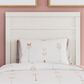 Ashley Stelsie Twin Panel Bed in White, , large