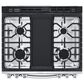 LG 6.3 Cu. Ft. Smart Wi-Fi Enabled ProBake Convection InstaView Slide-In Gas Range with Air Fry in Print Proof Stainless Steel, , large