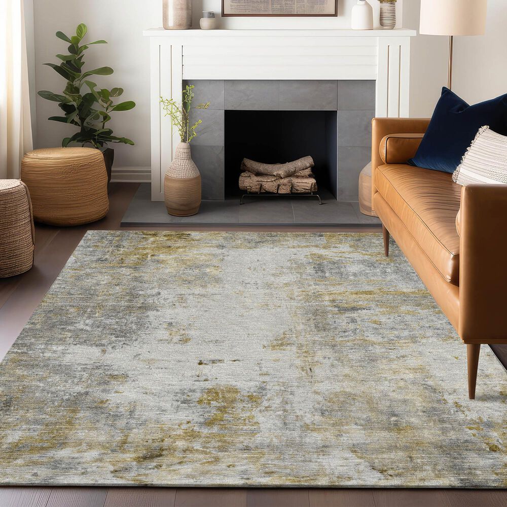 Dalyn Rug Company Ravenna RN1 10&#39; x 14&#39; Taupe Area Rug, , large