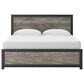 Ashley Broachmyn 4-Piece King Panel Bedroom Set in Black and Gray, , large