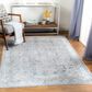Surya Brunswick 9" x 12"2" Green, Sage, Denim and Beige Area Rug, , large