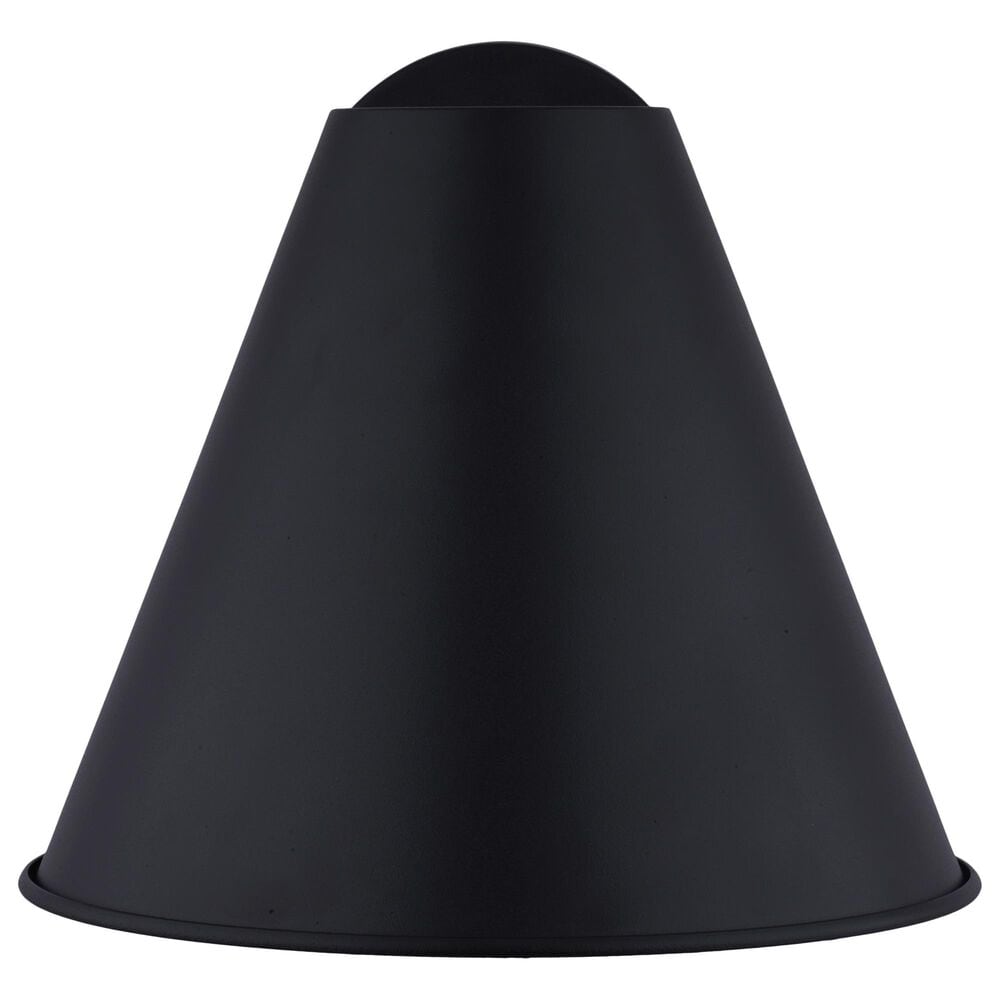 Vaxcel Smith 10" 1-Light Outdoor Wall Sconce in Textured Black, , large