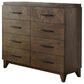 Urban Home Broderick 4-Piece King Bedroom Set in Wild Oats Brown, , large