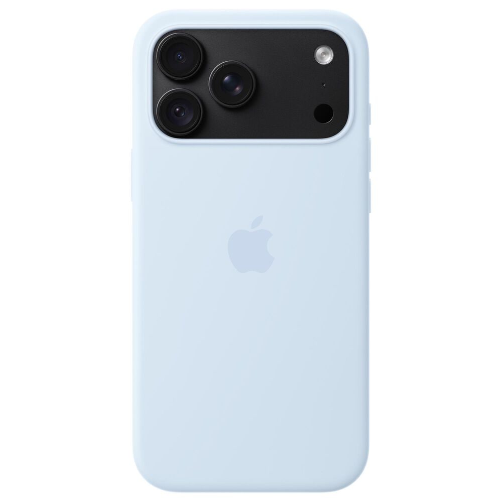 Apple Silicone Case with MagSafe for Apple iPhone18 ProMax in Crisp Blue, , large