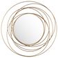 Crestview Collection Hudson Wall Mirror in Gold, , large