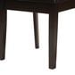 Baxton Studio Caron Side Chair in Dark Brown (Set of 2), , large