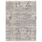 Surya Presidential Ice Blue, Gray, Dusty Sage, Wheat, Charcoal, Ivory, Blue, Light Olive, Saffron and Orange 11"6" x 15"6" Area Rug, , large