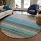 Dalyn Rug Company Portico PO2 Sage 8" Round Area Rug, , large