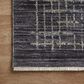 Loloi Soho 2"7" x 10" Onyx and Silver Runner, , large