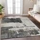 Dalyn Rug Company Trevi 9" x 12" Gray Area Rug, , large