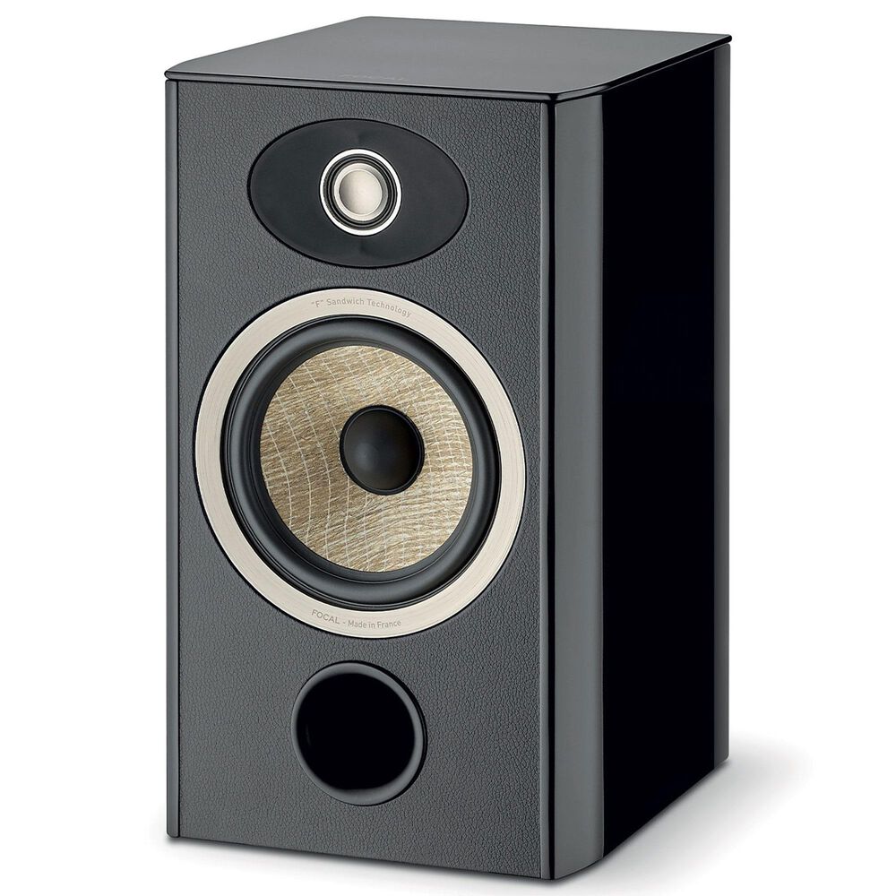 Focal Aria Evo 6.5" N1 Bookshelf Speaker in Black High Gloss, , large