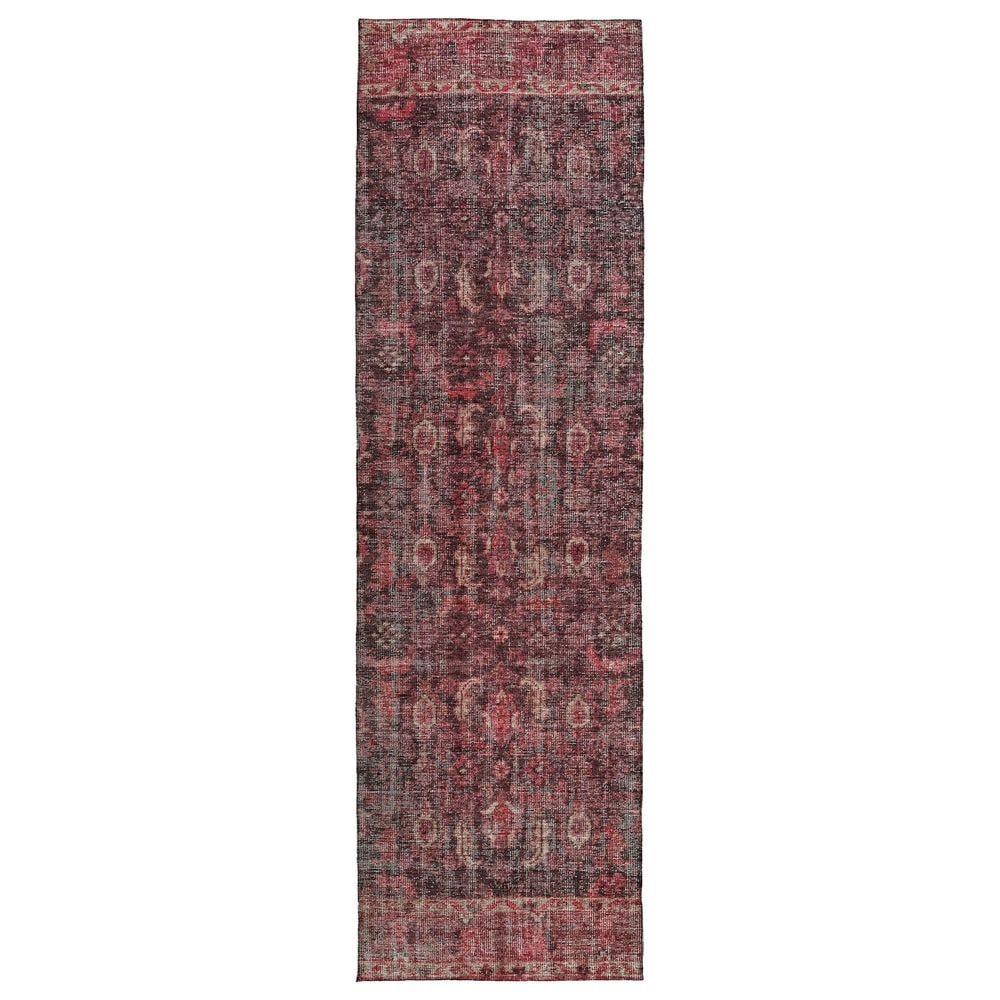 Dalyn Rug Company Karaj KJ3 2"3" x 7"6" Pink Indoor/Outdoor Runner, , large