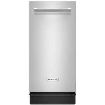KitchenAid 1.4 Cu. Ft. Built-In Trash Compactor in Stainless Steel, , large