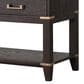Lexora Home Norwalk 60" Double Bathroom Vanity in Brown Oak with White Carrara Marble Top and Rectangular Sinks, , large