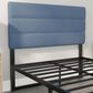 Flash Furniture Paxton Full Upholstered Headboard in Blue, , large