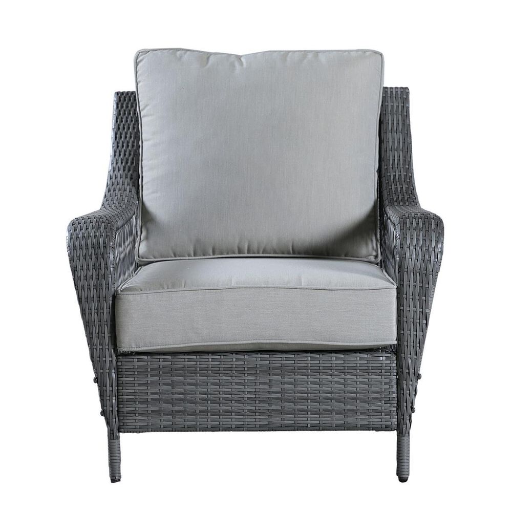 Gathercraft Essen 4-Piece Chat Set in Gray, , large