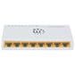 Manhattan 8-Port Desktop Gigabit Ethernet Switch in White, , large