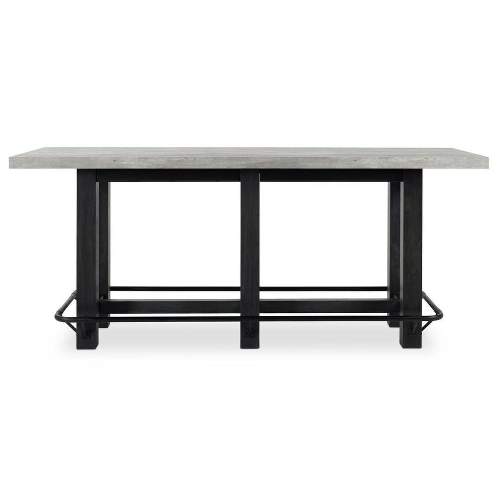 Classic Home Ojai Counter Height Table in Antique Gray and Black - Table Only, , large