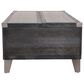 Steve Silver Keily Manual Reclining Sofa and Todoe Coffee Table in Dove Grey, , large