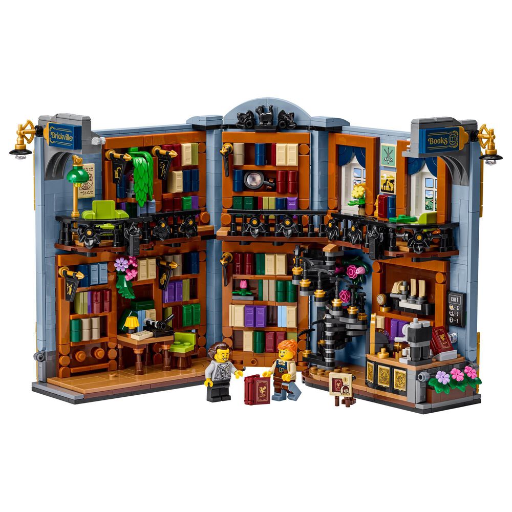 LEGO Icons Bookstore Book Nook Building Set, , large