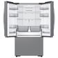 Samsung 27 Cu. Ft. Mega 3-Door French Door Refrigerator with Dual Auto Ice Maker in Stainless Steel, , large