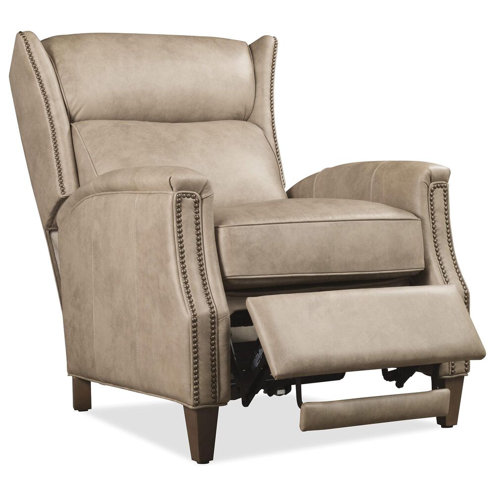 Hooker Furniture Lansing Power Recliner with Power Headrest in Enna Caribou, , large